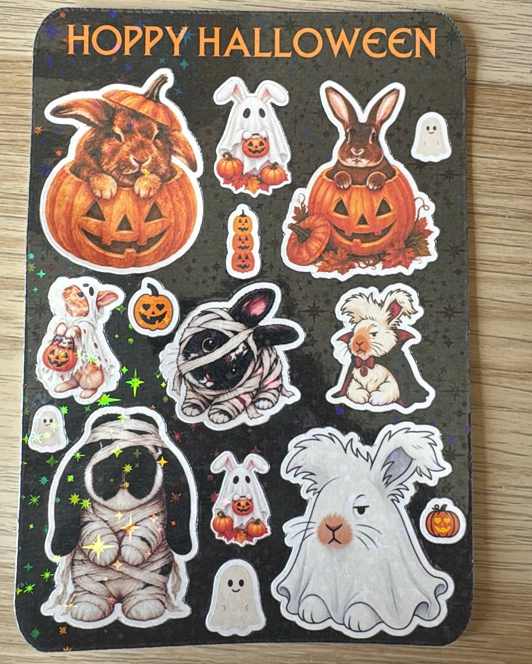 Hoppy Halloween Sticker Sheet