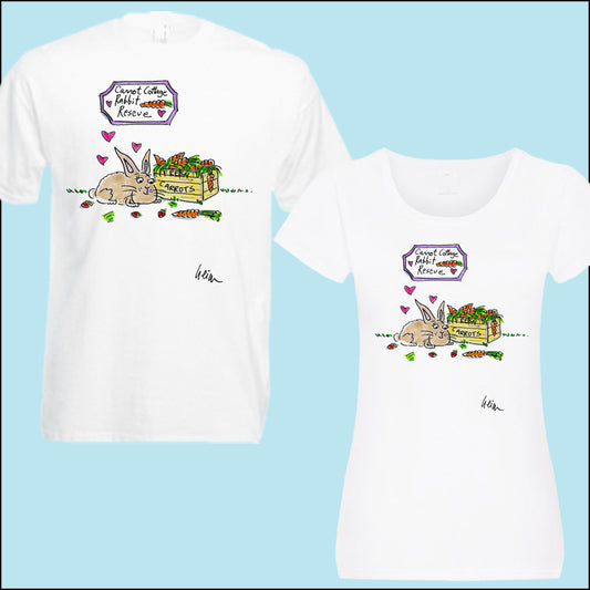 Carrot Cottage Rabbit - Linda T-Shirt