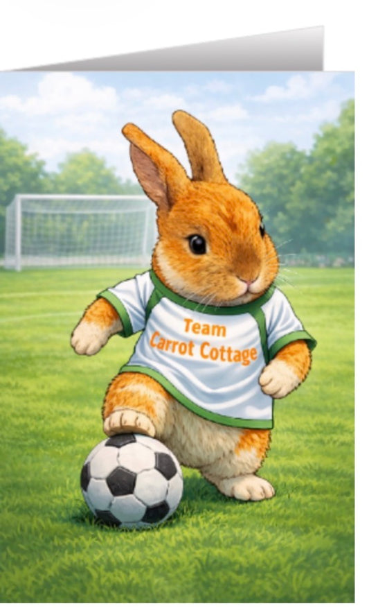 CCRR - Harry - Team Carrot Cottage - Greeting Card