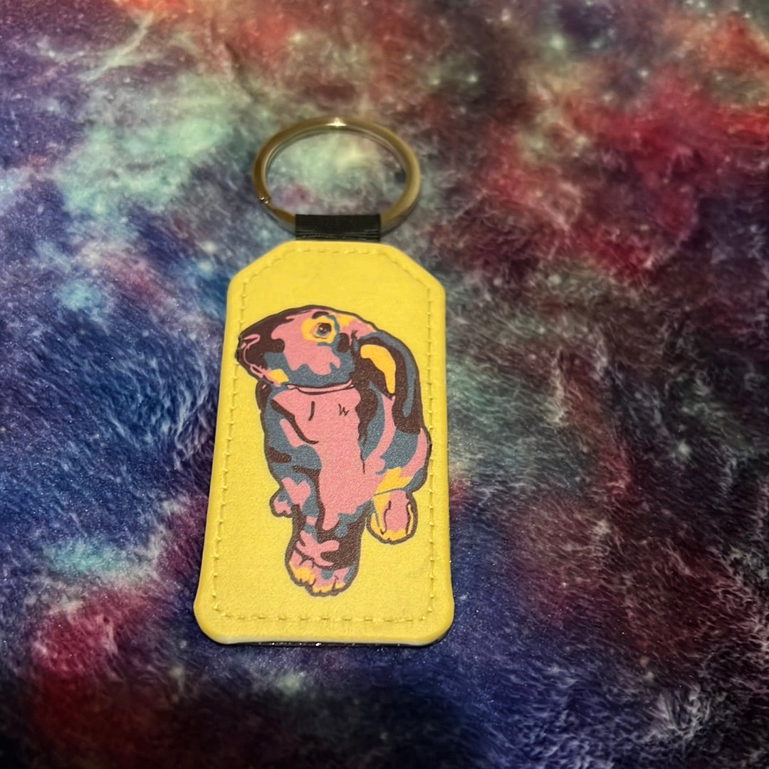 Sparkly Rabbit Key Chain