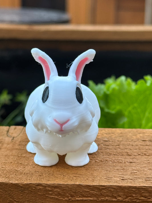 Angora Baby Black Eyes Figure