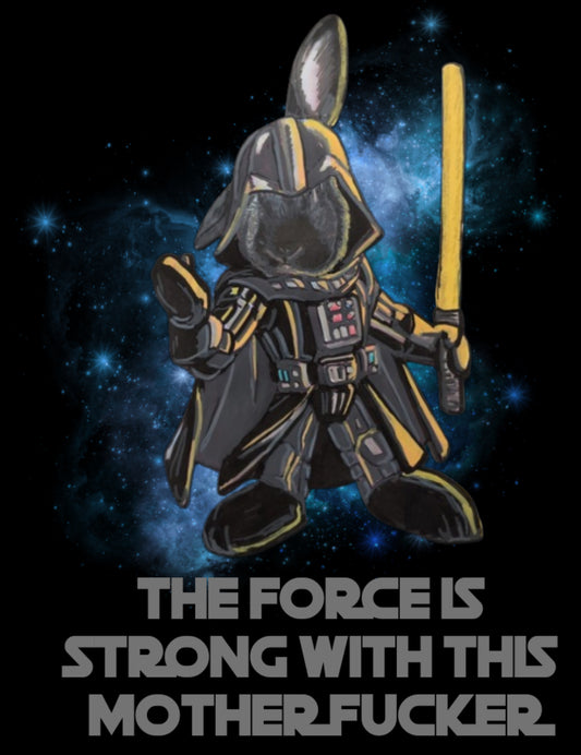 The Force Is Strong With This Mother Fucker Overhead Hoodie