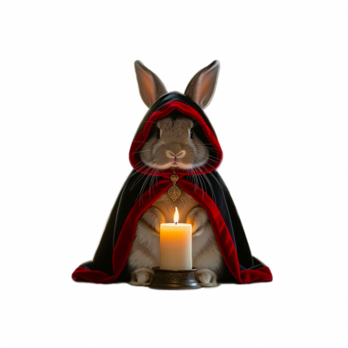 Halloween Gothic Bun