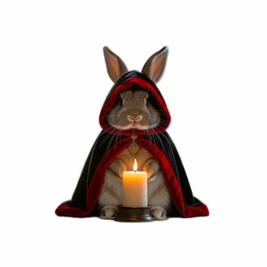 Halloween Gothic Bun