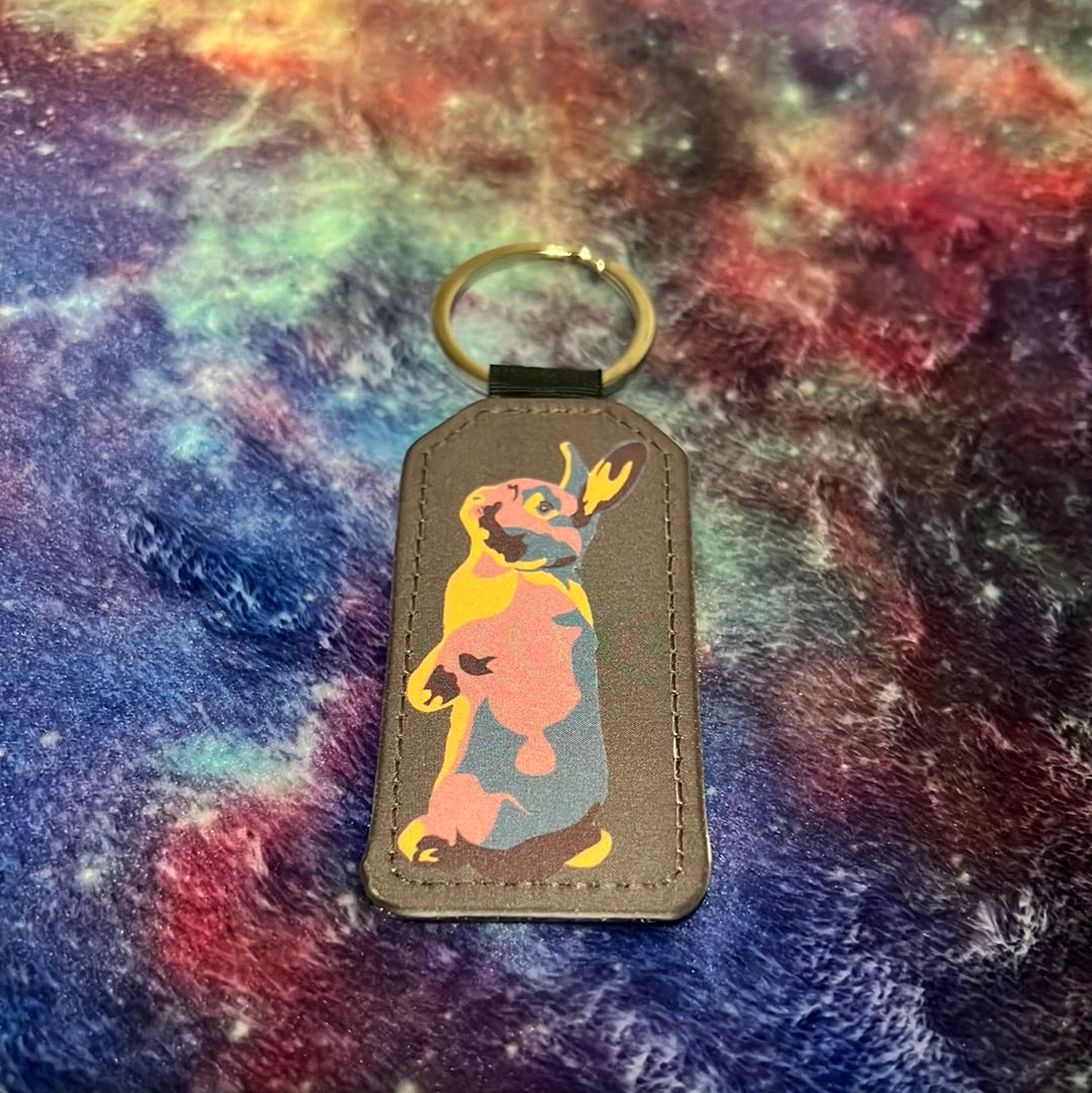 Sparkly Rabbit Key Chain