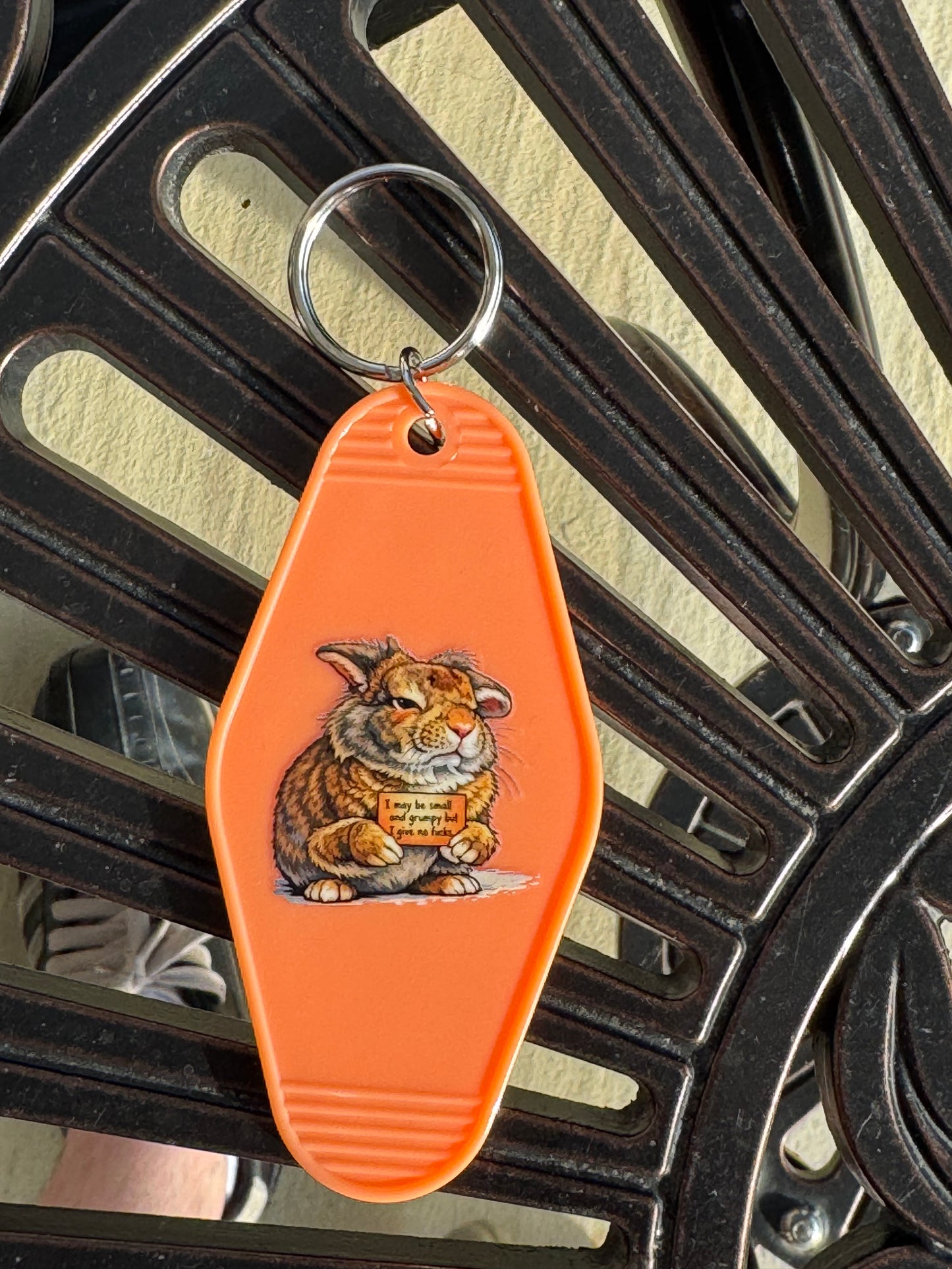 Sargeant Fred - No Fucks - Motel Style Keychain