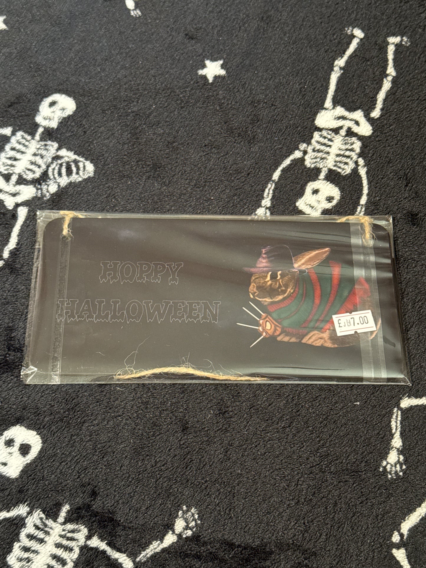 Hanging Wooden Halloween Signs