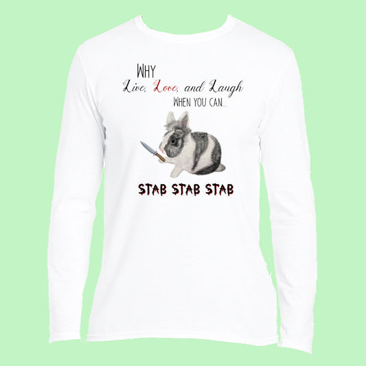 Stab Stab Stab Long Sleeved Top