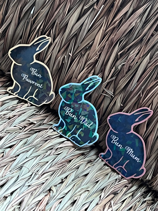 Bun pawrent sticker