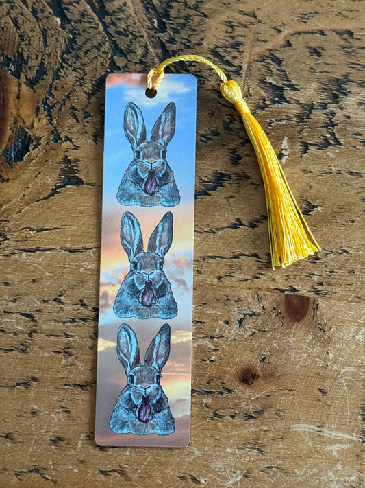 Bunny Tongue Out Bookmark