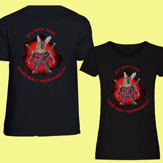 Bun Pool … With Great Power T-Shirt - Halloween