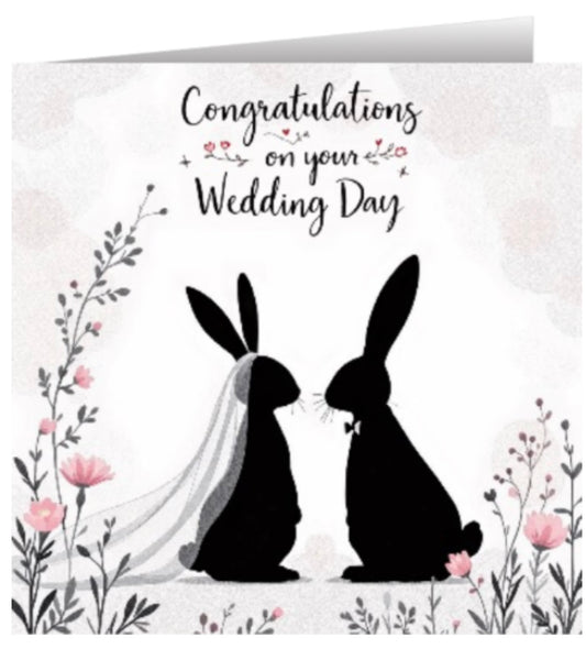 Congratulations on your Wedding Day Card