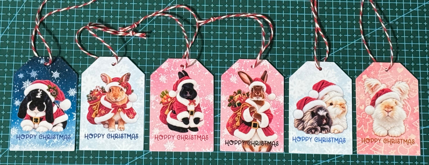 Christmas Gift Tags x6