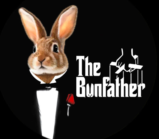 The Bunfather Long Sleeved Black Top