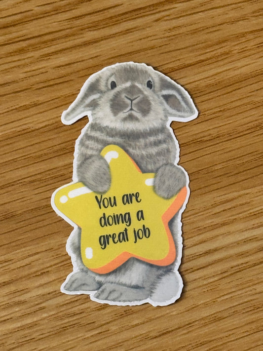 You are doing a great job