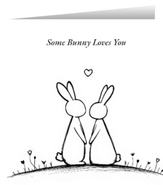 Some Bunny Loves You Card