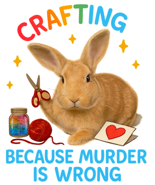 Crafting … Because Murder Is Wrong