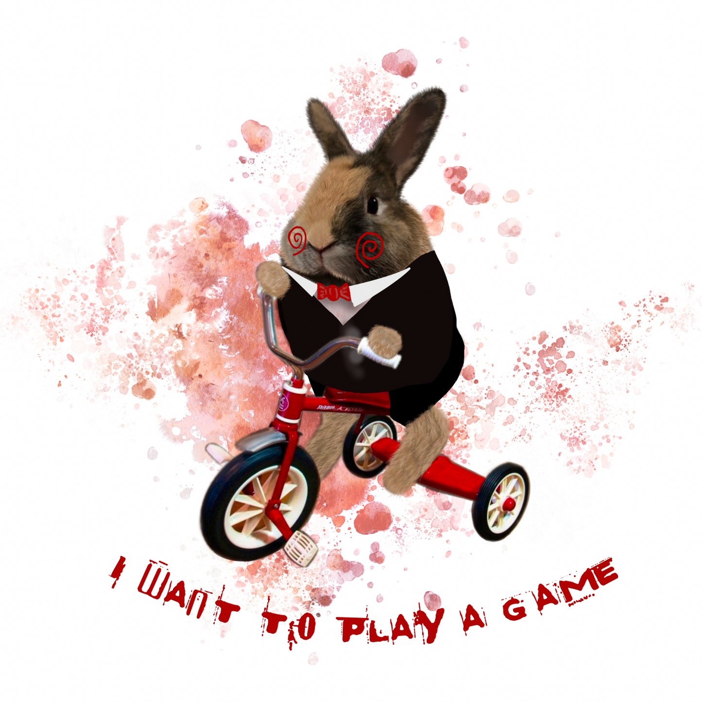 Saw Parody - Jasper Bunny - I Want To Play A Game - Halloween