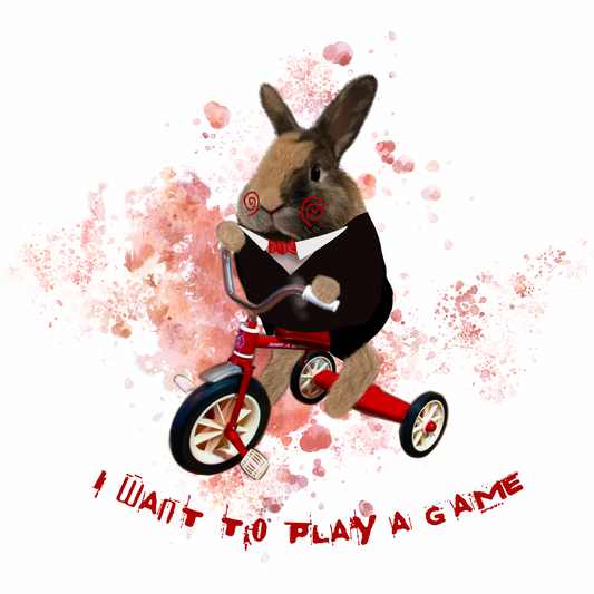 Saw Parody - Jasper Bunny - I Want To Play A Game - Halloween