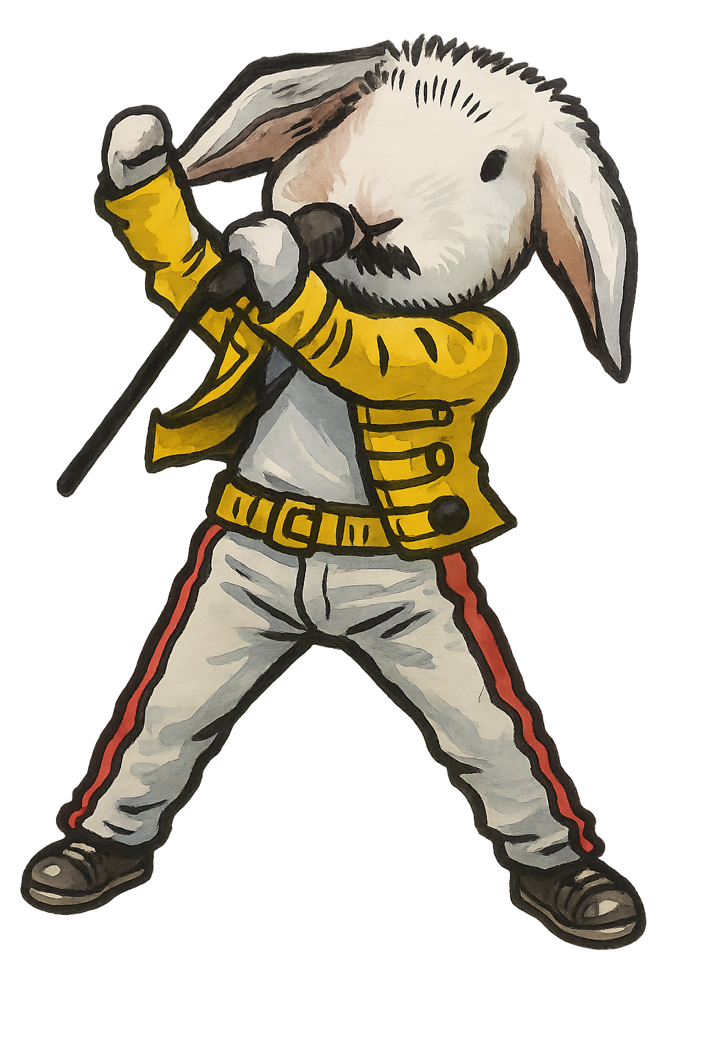 Freddie Mercury Bunny