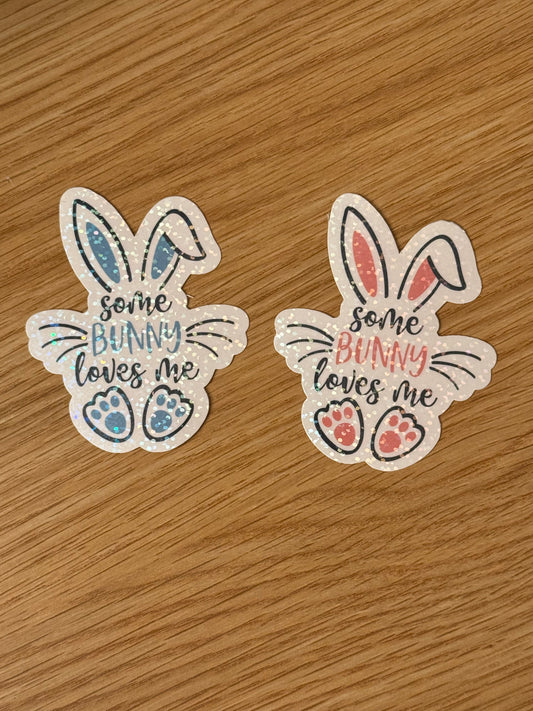 Some Bunny Loves Me Sticker