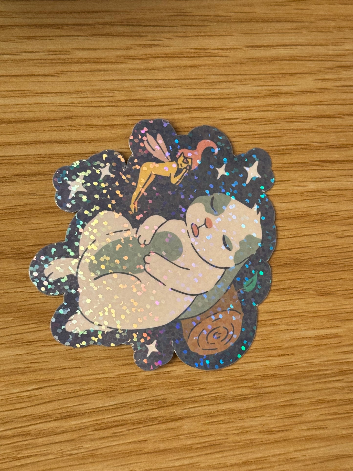 Cute Holographic Bunny Stickers