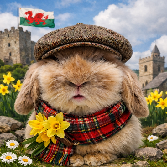 CCRR St David's Day Bunnies - Fawn