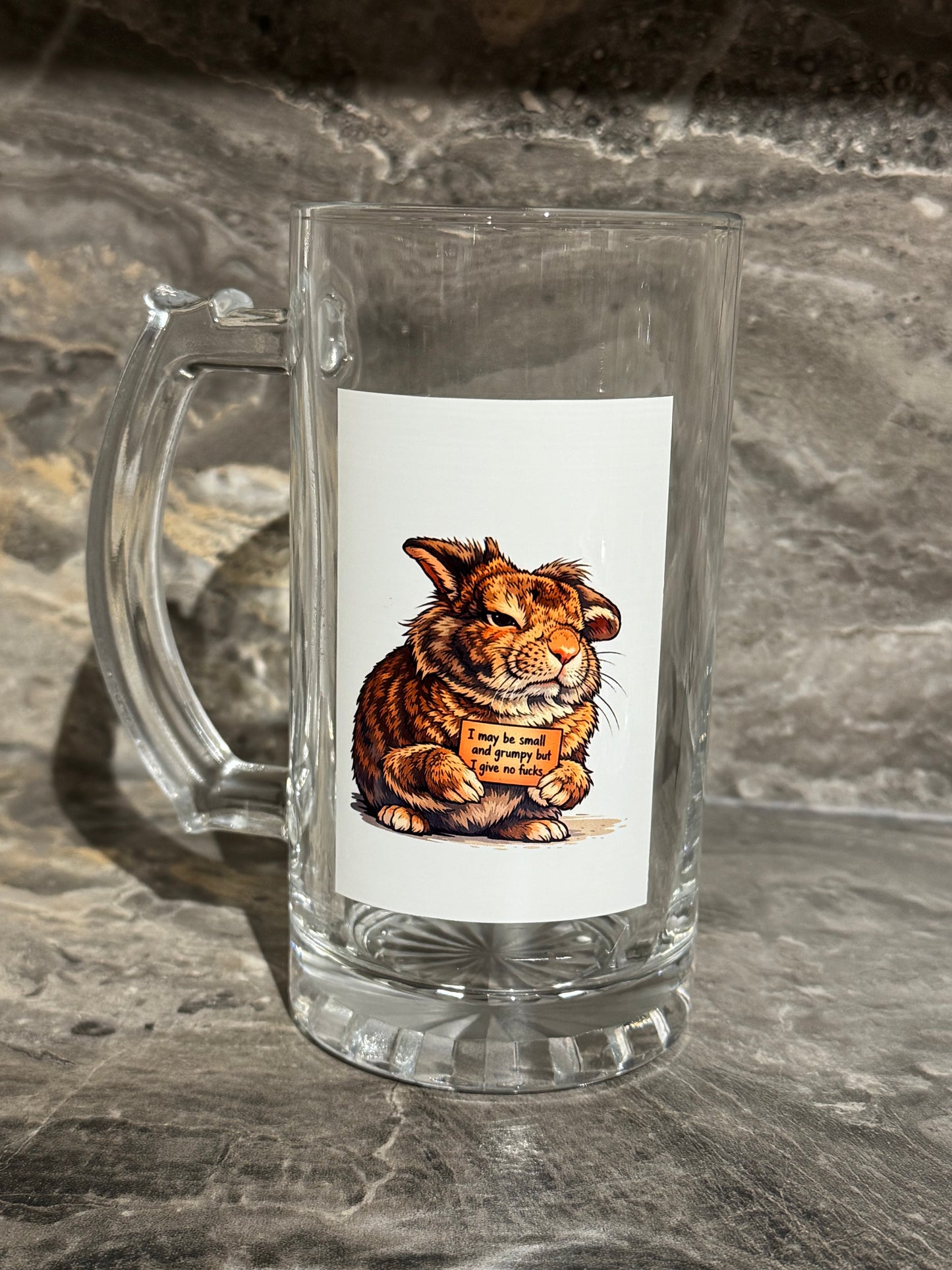 CCRR - Fred - Glass Beer Stein