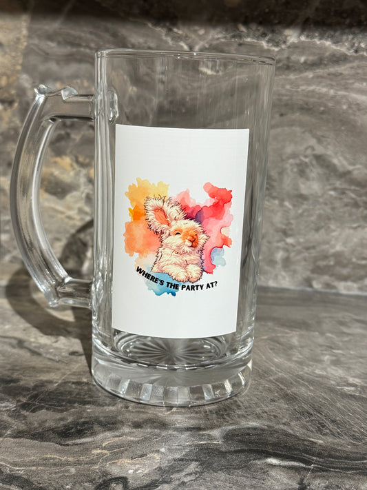 CCRR - Bruce - Glass Beer Stein
