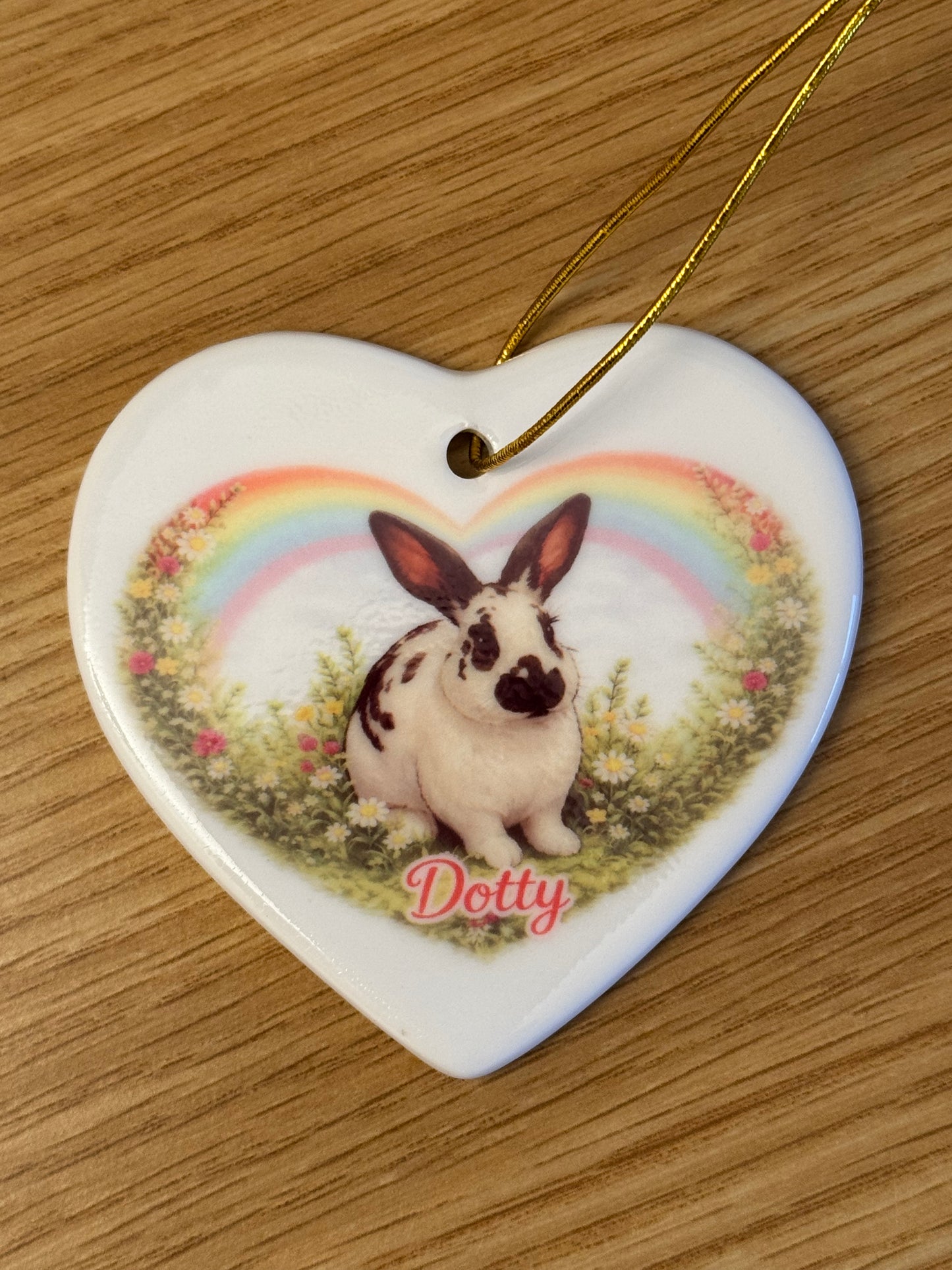 CCRR - Dotty - Memorial Ceramic Heart