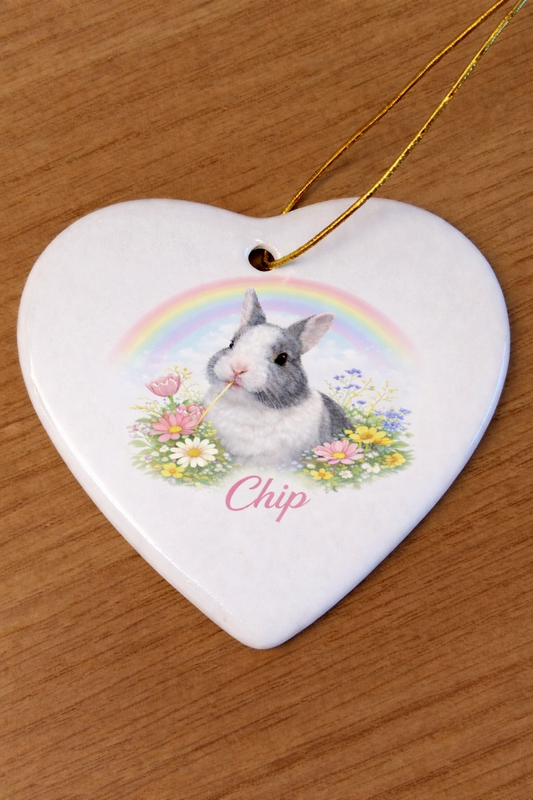 CCRR - Chip - Memorial Ceramic Heart