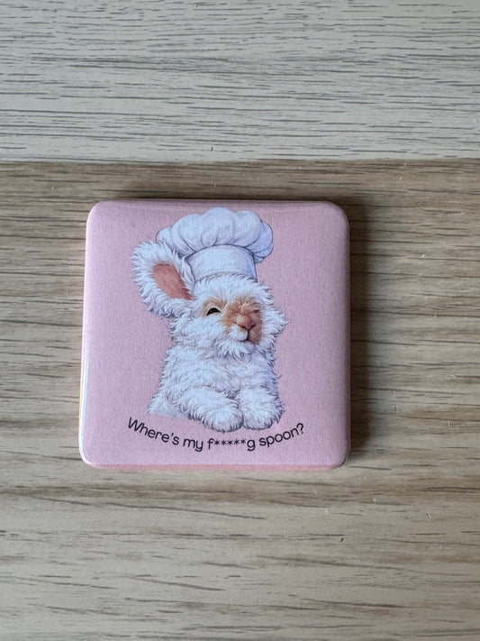 CCRR - Bruce - Where’s my f*****g spoon? - Kitchen Bunny