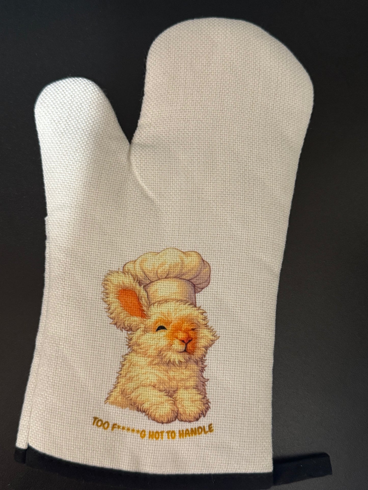 Bruce - Too F*****g hot to handle Oven Glove