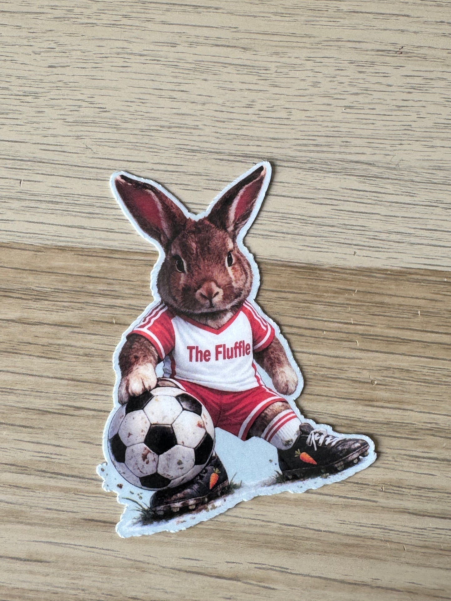 The Fluffle - Football Bunny - Yinka