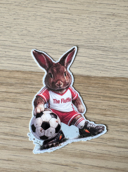 The Fluffle - Football Bunny - Yinka