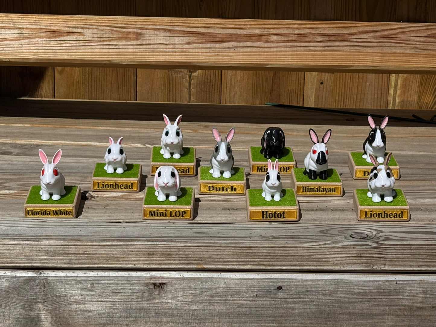 Cute Bunny Figurine Assortment