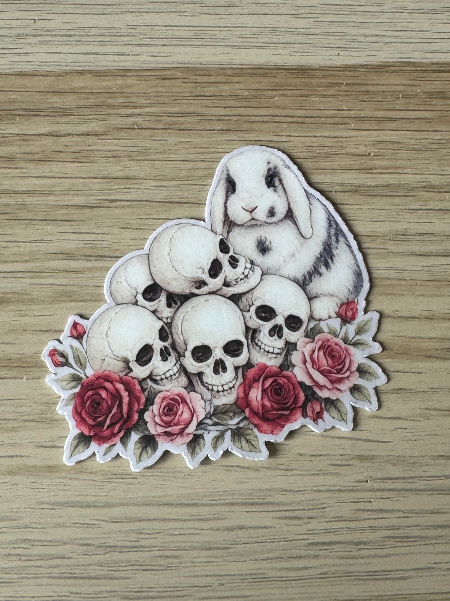 Shrewsbury Rabbit Rescue - Rose - Skulls and Roses