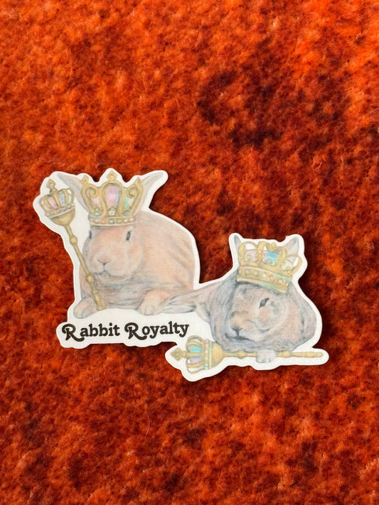 Rabbit Royalty Sticker