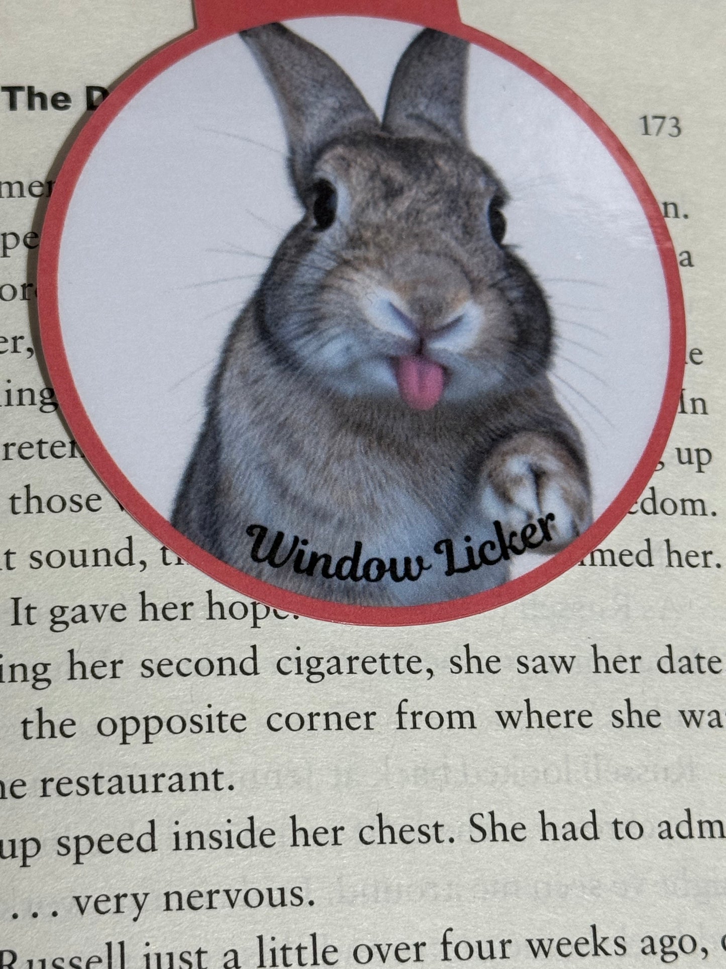 Magnetic Bookmark - Window Licker