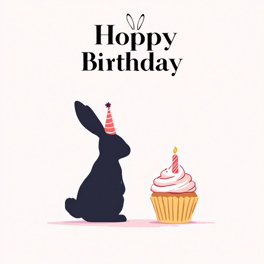 Hoppy Birthday Card