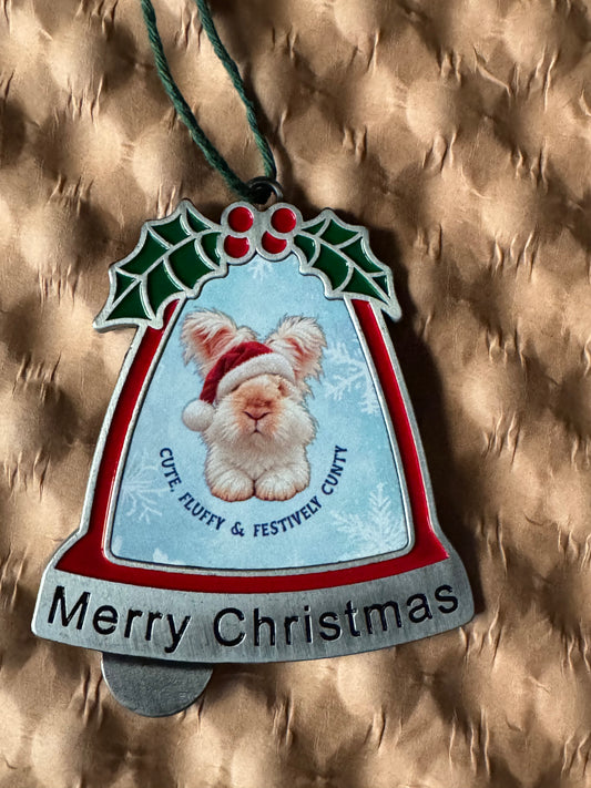 Cute, Fluffy & Festively Cunty Decoration