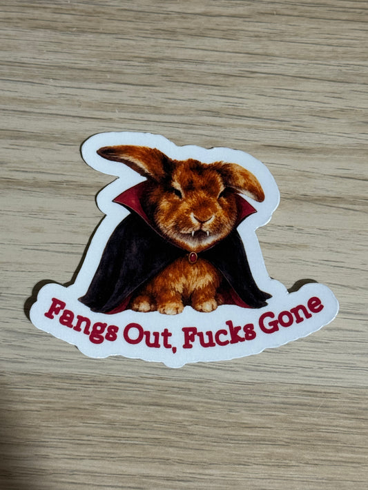 Spooky and naughty -  Fangs Out, Fucks Gone