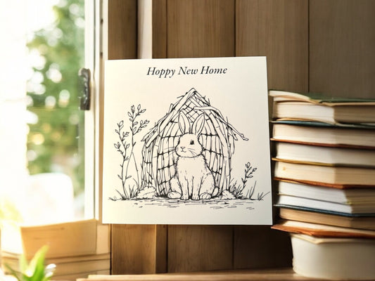 Hoppy New Home Card