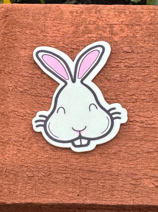 TouchingClouds Bunny Sticker - Glow In The Dark