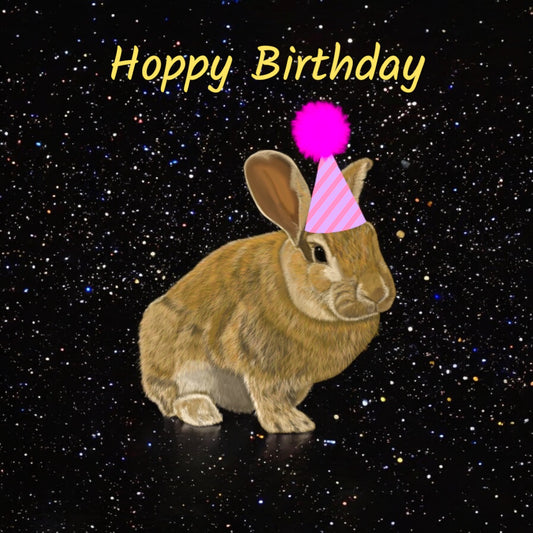 Hoppy Birthday Card