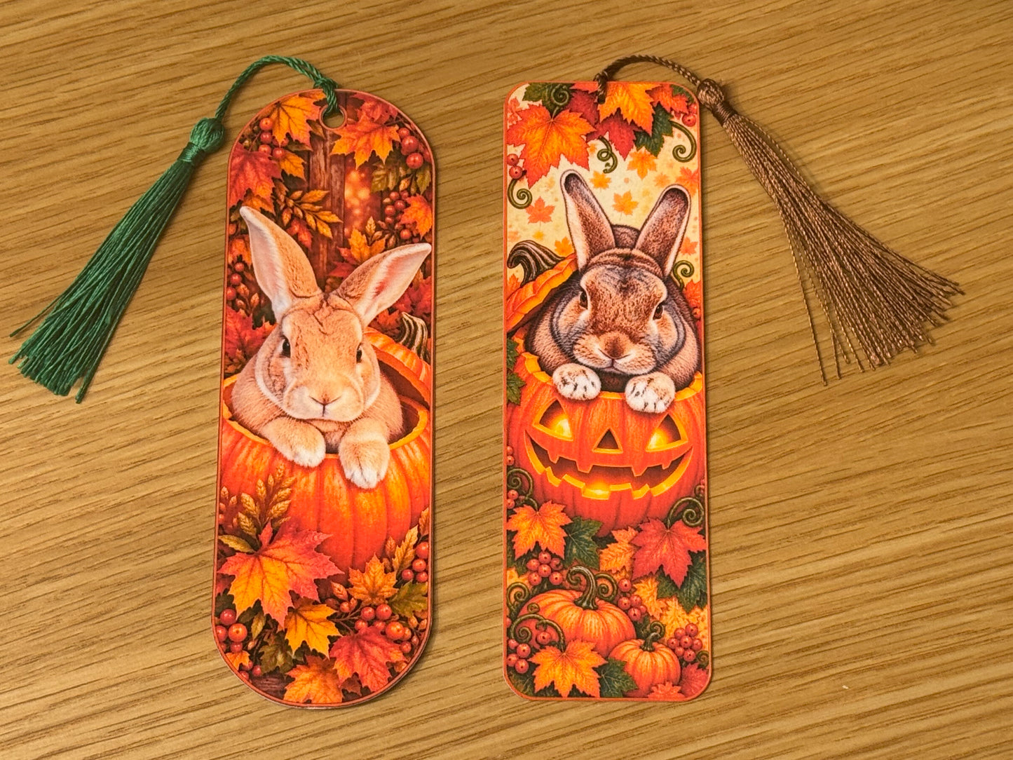 JJ and Hettie Autumn Bookmarks