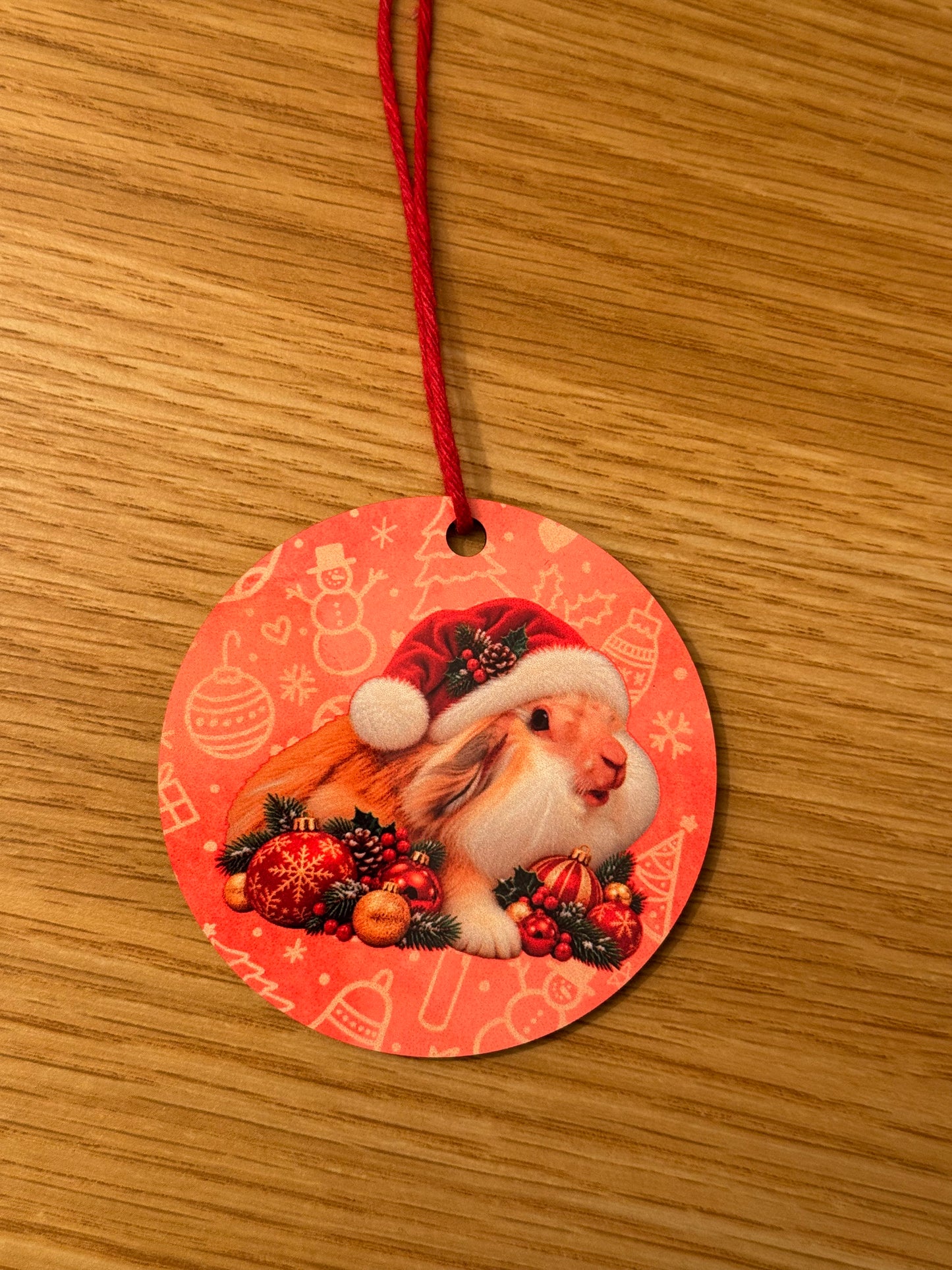 Fiver Friday - Wooden Christmas Ornaments