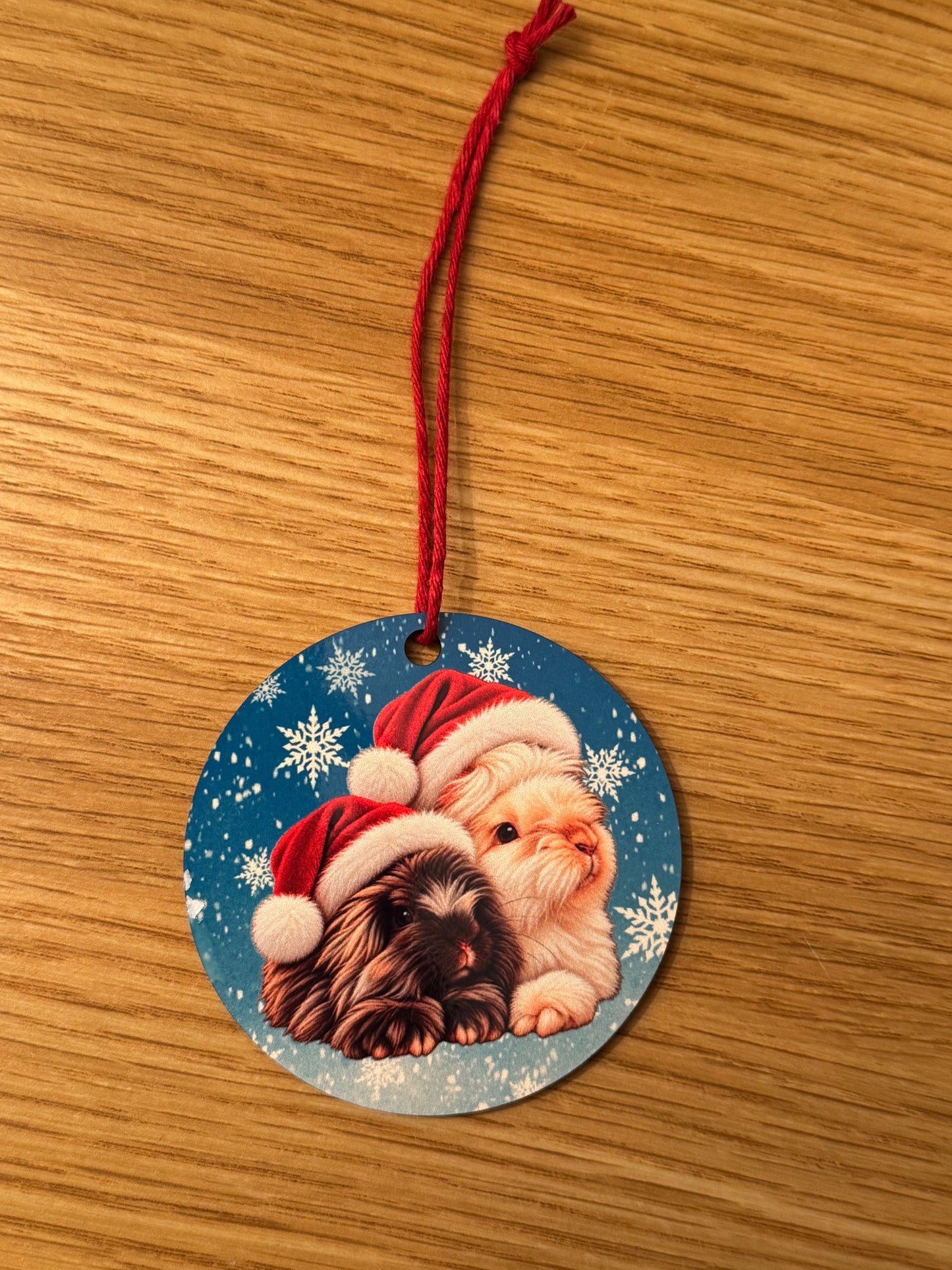 Fiver Friday - Wooden Christmas Ornaments