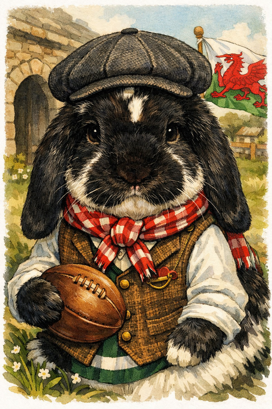 CCRR St David's Day Bunnies - TJ