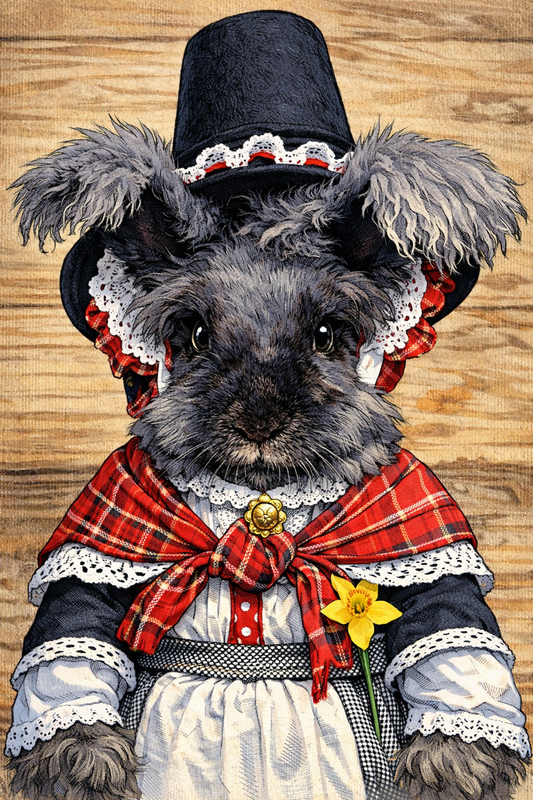 CCRR St David's Day Bunnies - Katy